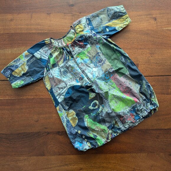 EUC jnby Drawstring Bubble Dress 4 - Picture 2 of 4